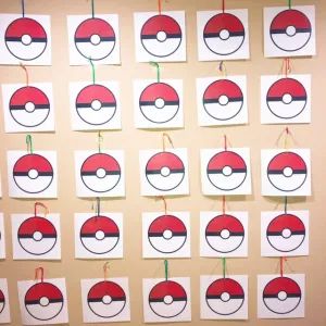 Pokemon Games For Kids, Pokemon Party Games, Pokemon Birthday Party Ideas, Pokemon Party Decorations, Pokemon Themed Party, Pokemon Decor, Pokemon Diy, Pokemon Ball, Pokemon Craft