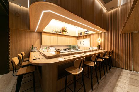 Kuon Omakase - Silver Winner - SYDNEY Design Awards 2020 Design Strategies, Japanese Restaurant, The Chef, Design Strategy, Restaurant Design, Design Awards, Breakfast Bar, Sydney, Conference Room Table