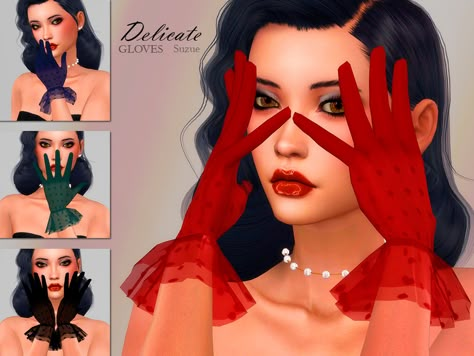 Sims 4 Werewolf Cc Clothes, Fem Clothes, Sims 4 Cc Goth, Victorian Gloves, Sims 4 Decades Challenge, Sims 4 Piercings, Cc Folder, Sims Clothes, Cc Mods