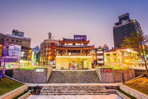 Hsinchu, Taiwan Cityscape. HSINCHU, TAIWAN - MARCH 5, 2017: Downtown Hsinchu cit #Sponsored , #ad, #Ad, #Cityscape, #Hsinchu, #TAIWAN, #HSINCHU About Business, March 5, Mortgage Loans, Taiwan, Cityscape, Editorial, Stock Images, House Styles, Building