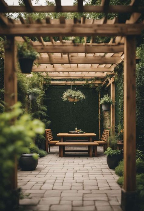 Create a cozy outdoor retreat with these rustic backyard designs. Picture warm wood features charming gardens comfy seating and beautiful fire pits. Each idea brings a touch of nature and makes your space inviting. Enjoy gathering with friends or relaxing alone in your new rustic haven for all seasons. https://fabricerie.com/rustic-backyard-designs Rustic Wheelbarrows, Stone Garden Statues, Rustic Backyard, Garden Shelves, Potting Tables, Backyard Designs, Stone Fire Pit, Clay Planters, Stone Pathway