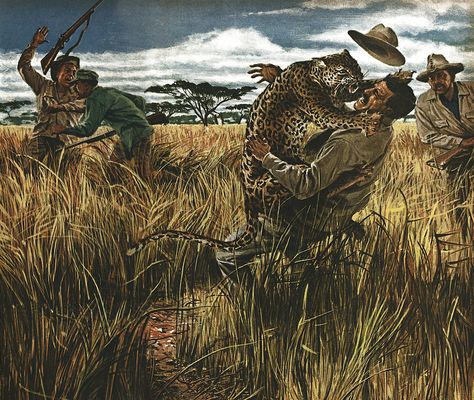 Roosevelt on Safari: A High-Stakes Leopard Hunt, from the Archives | Outdoor Life Safari Hunter, Adventures Aesthetic, Alligator Hunting, Leopard Hunting, Adventure Artwork, Silver Surfer Comic, Upland Bird Hunting, Creepy Circus, Cabin Wall Art