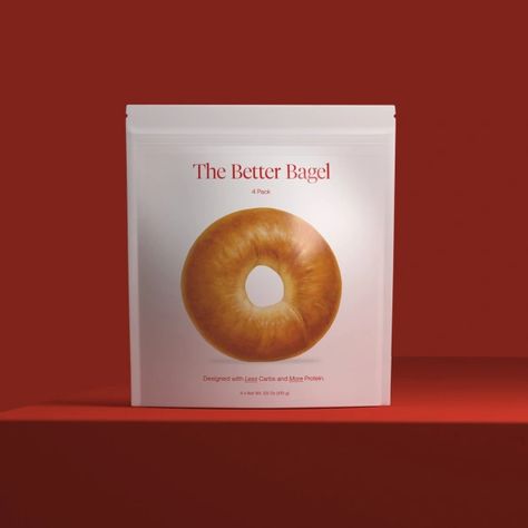 Better Bagel is trying to make a bagel without the refined carbs Expo West, Best Bagels, Dehydrated Onions, Carb Alternatives, Food Technology, Banana Slice, Nutrition Advice, Packaging Design Inspiration, Food Packaging