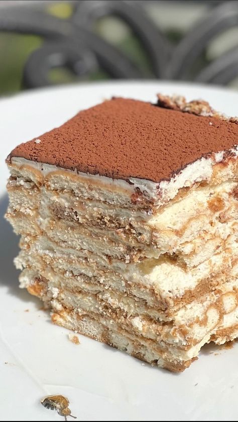 Nescafe Cake Recipe https://fooooods.com/nescafe-cake-cookwithbella Nescafé Cake, Nescafe Cake, Nescafe Coffee, Cake Inside, Tea Biscuits, Cake Ingredients, Vegetarian Chocolate, Yummy Cakes, Cocoa Powder