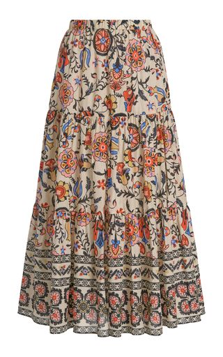 Cara Cara Fashion Collections For Women | Moda Operandi Cara Brown Designs, Cotton Skirt And Top, Vintage Skirt Outfit, Colorful Lehenga, Summer Travel Outfits, Skirts And Blouses, Oc Fashion, Boho Inspo, Mediterranean Summer