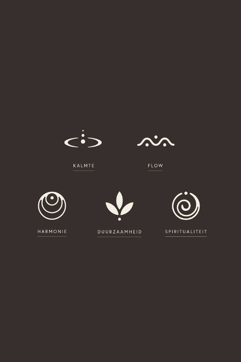 Logo ideas Symbol Of Beauty, Slow Down Illustration, Moodboard Brand Identity, Mindful Symbol, Mindful Logo Design, Branding And Logo Design, Non Profit Logo Design, Headspace Branding, Branding Illustration Design