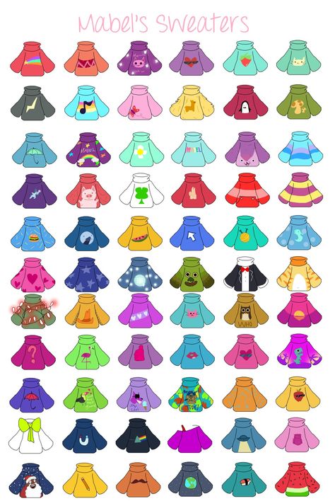 Mabel Pines Sweaters, Mable Pines, Mabel Sweater, Monster Falls, Desenhos Gravity Falls, Gravity Falls Fan Art, Mabel Pines, Gravity Falls Art, Drawing Anime Clothes