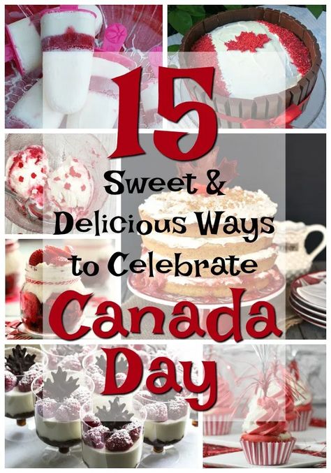 Canadian Themed Cakes, Canadian Dessert Recipes, Canadian Dessert, Caramel Buttercream Frosting, Canada Day Party, Maple Cake, Strawberry Fluff, Strawberry Tiramisu, Vanilla Mousse