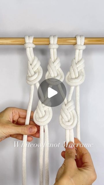 2,773 likes, 13 comments - whiteowlknot a November 14, 2022: "Variation of Pipa Knot. Do you like it? ••• #whiteowlknot #macrameknots #diymacrame #crafts #pipaknot #handmade #macramemakers #modernmacrame". White Owl, Macrame Patterns Tutorials, Modern Macrame, Hemp Rope, Macrame Knots, Rope Design, Do You Like It, Macrame Patterns, Macrame Diy