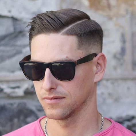 Mid Fade Comb Over - Best Fade Haircuts For Men - Cool Types of Men's Fades Mid Fade Comb Over, New Mens Haircuts, Top Fade Haircut, Hairstyles For Teenage Guys, Haircut Ideas Trendy, Mid Fade Haircut, High Fade Haircut, Comb Over Haircut, Mens Hairstyles Fade