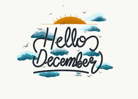 December Word, December Quotes, Hello December, You Deserve, Album Covers, Hand Lettering, Key, Quotes, Animals