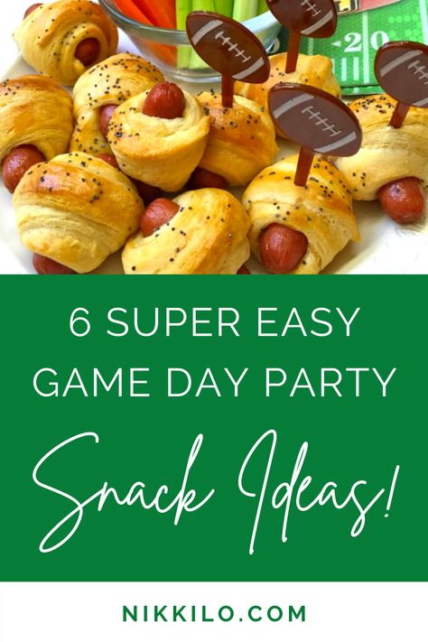 Bocce Ball Party Food, Tailgate Birthday Party Food, Homecoming Party Food, Tailgate Food No Refrigeration, Kids Tailgate Party, Dodge Ball Party, Party Snack Ideas, Sports Party Food, Tailgate Party Food