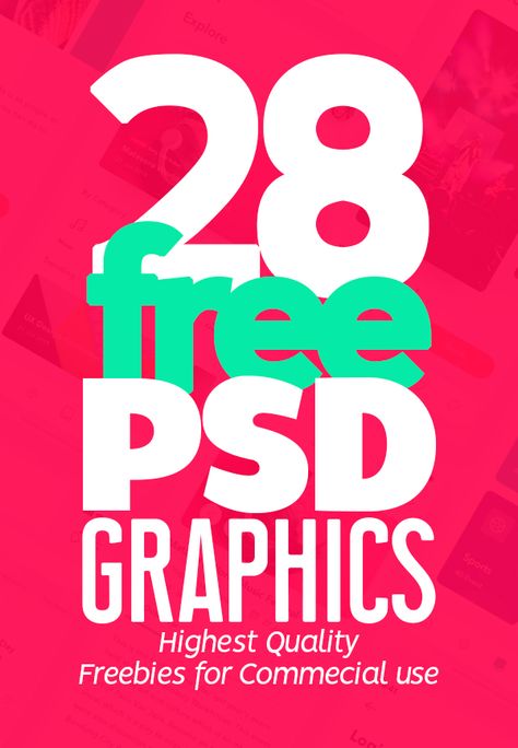 Free PSD Files: Download 28 Useful Free PSD Graphics for Modern UI/UX  #graphicsdesign #freebies Psd Files Download Free, Psd Free Photoshop Design, Typography Psd, Free Psd Poster, Best Fonts For Logos, Product Banner, Photoshop Shortcut, Computer Website, Psd Free Photoshop