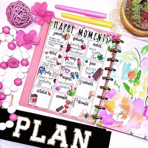 Embracing the little joys in life, one month at a time! 🗓️✨ My @kellofaplan planner is my happy place, especially with the ‘yearly goals’ (or ‘my happy moments’) page! Reflecting on my monthly highlights brings such joy and gratitude. 💖 Next year, I’m turning this page into a goal-achieving journey! What would you fill yours with? Let’s make 2025 our best year yet! 🌟 Don’t forget, tomorrow is Planner 2025 release day—grab yours using my affiliate link! #kellofaplan #happymoments #goaldi... Happy Planner Ideas Inspiration, Little Joys In Life, Happy Planner Ideas, Best Year Yet, Yearly Goals, Planner Spread, You Used Me, Planner Ideas, One Month