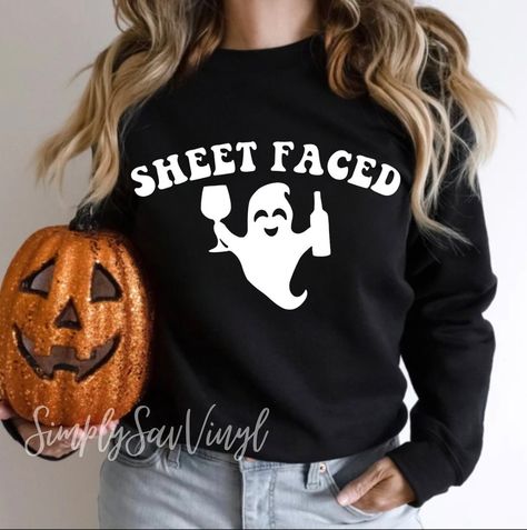 Halloween Moms, Ghost Tee, Boo Sheet, Halloween Wine, Ghost Sweatshirt, Boo Shirts, Funny Ghost, Sweatshirt Halloween, Ghost Shirt