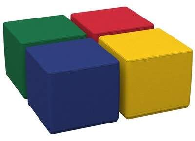 Factory Direct Partners SoftScape Soft Seating Direct Partners Colored Storage Cubes, Plastic Cube Cubbies Collapsable, Plastic Modular Cube Cubbies Collapsable, Cube Seat, Reading Areas, Cube Chair, Floor Designs, Play Cube, Dragonfly Wings