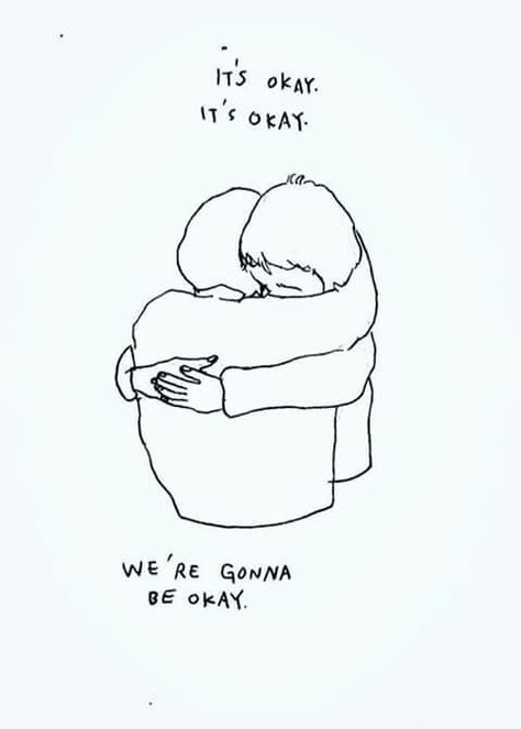 - it's okay to be sad. it's okay to cry. just don't let the sadness take over your life. you will be smiling soon. i known it. - You Are My Moon, Be Okay, It's Okay, What’s Going On, A Drawing, Pretty Words, Its Okay, A Black, Fangirl