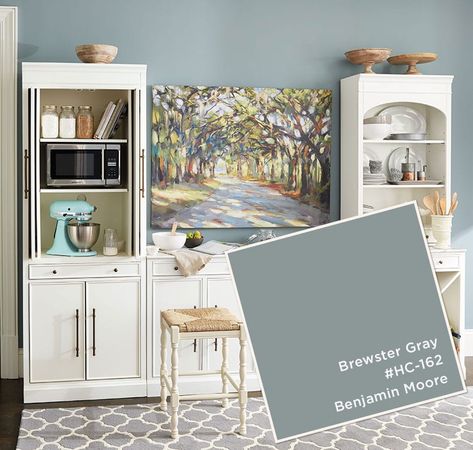 Paint Colors from Ballard Designs Winter 2016 Catalog Brewster Gray, Interior Paint Colors For Living Room, Best Interior Paint, Living Room Dining Room Combo, House Color Palettes, Dining Room Combo, Interior Paint Colors, Paint Colors For Living Room, Exterior Paint Colors