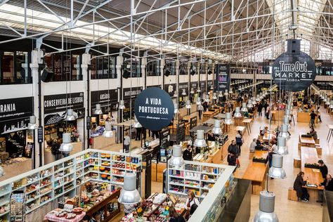 Time Out Market Lisboa Things To Do In Lisbon, Mint Green Walls, Sintra Portugal, Restaurant Concept, Europe Tours, New Museum, Unusual Things, Conde Nast Traveler, Holiday Planning