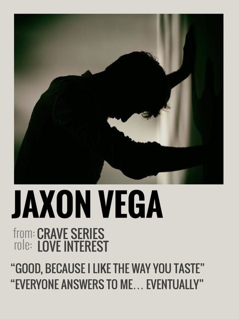 Crave Book Fanart, The Crave Series, Crave Book Series, Jaxon Vega Crave, Crave Fanart, Jaxon Vega, Serie Crave, Saga Crave, Crave Book