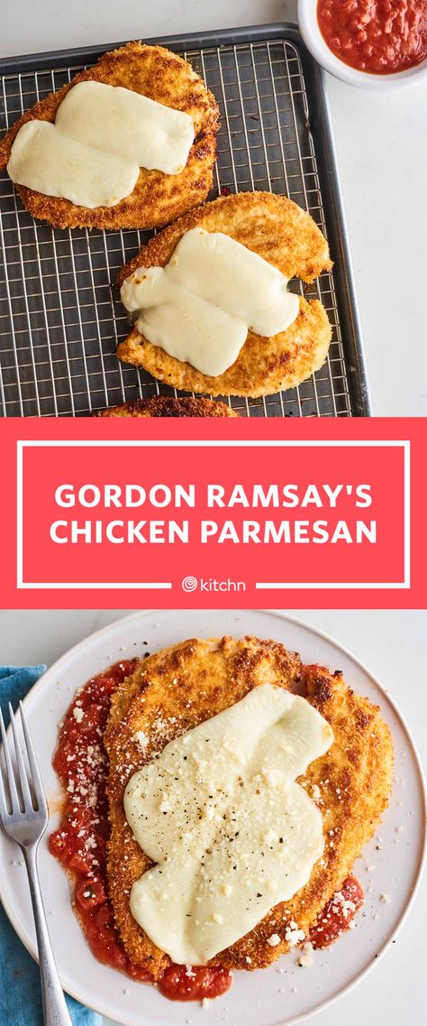 Gordon Ramsay Home Cooking, Gordon Ramsay Dishes, Fashion Restaurant, Chef Ramsey, Gordon Ramsey Recipes, Celebrity Chef Recipes, Gordon Ramsay Recipe, Chicken Parmesan Recipe, Celebrity Recipes