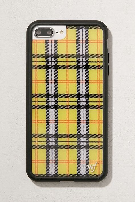 Wildflower Yellow Plaid iPhone 8/7/6 Plus Case Fashion Wallpaper Iphone, Plaid Phone Case, Iphone Price, Wildflower Cases, Diy Iphone Case, Case Iphone 11, Phone Gadgets, Fashion Wallpaper, Iphone Prints