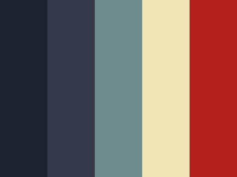 "Vintage Americana" by jliz01 American, red white and blue, vintage Americana Color Palette, Red Color Pallets, Blue Color Pallet, Flat Color Palette, Vintage Colour Palette, Retro Color Palette, Cool Color Palette, Color Palette Challenge, Red Color Schemes