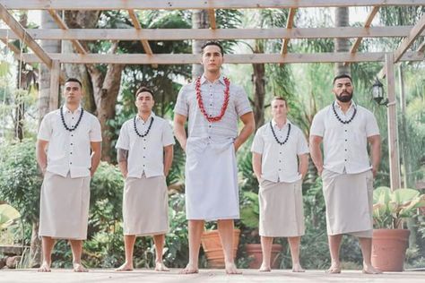 Eveni  have the best ie - faitaga and shirts.. Highly recommend... Island Wedding Mens Attire, Samoan Wedding Dress, Tongan Wedding, Samoan Wedding, Polynesian Wedding, Samoan Dress, 2026 Wedding, Groomsmen Dress, Wedding Guest Outfit Inspiration