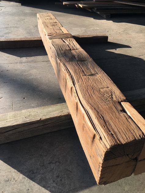 Reclaimed beam mantel Beam Mantel, Wooden Beam, Oak Mantel, Reclaimed Beams, Reclaimed Wood Beams, Rustic Wood Decor, Wooden Log, Timber Beams, Reclaimed Lumber