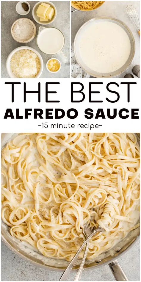 The Best Alfredo Sauce, Best Alfredo Sauce, Best Alfredo Sauce Recipe, Best Alfredo, Homemade Alfredo Sauce Recipe, Alfredo Sauce Easy, Alfredo Sauce Recipe Easy, Make Alfredo Sauce, Alfredo Sauce Recipe Homemade