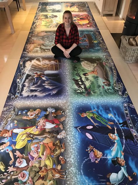 Disney Jigsaw Puzzles, Jigsaw Puzzle Table, Jigsaw Puzzles Art, Disney Puzzles, Puzzle Table, Puzzle Crafts, Images Disney, Jigsaws, Puzzle Art