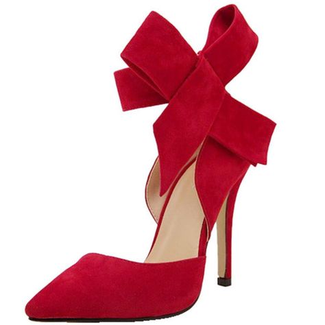 Dress up with these adorable Dream Of The 90's Bow Heels featuring a buckle strap closure, butterfly knot bow and a pointed toe now available in blue, pink, red, black, and green. Super High Heel: Height(8cm) Sizes 5 -10.5 FAST FREE SHIPPING, HANDLING, & RETURNS Handling: 2-3 Business Days Shipping: 7 -21 Business Days Returns: Free return within 15 days SIZE Fits true to size, take your normal size. Foot Length (CM): 22 22.5 23 23.5 24 24.5 25 25.5 26 26.5 27 Shoe Size: 4 5 6 6.5 7.5 8.5 9 9.5 Stilleto Shoes, Bow High Heels, High Heel Stiefel, High Heel Dress Shoes, Heeled Pumps, High Heel Dress, Pointy Toe Heels, Women Platform Shoes, Bow Pumps