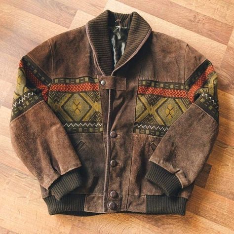 Thick Jacket, Men Jackets, Earthy Outfits, Vintage Suede, Hozier, Mens Vintage, Dream Clothes, Retro Outfits, Look Cool