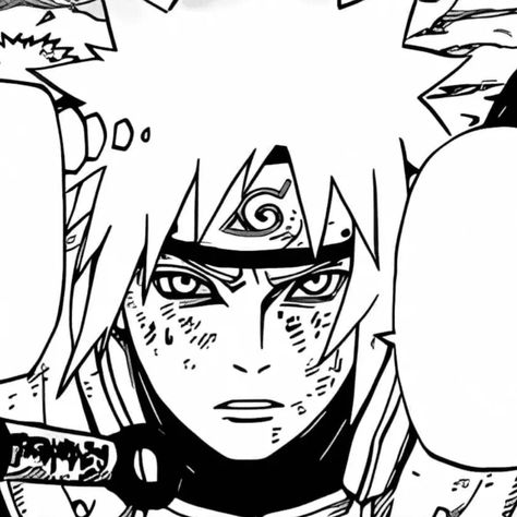 Minato Manga Icons, Minato Namikaze Manga, Denki Comic, Minato Namikaze Icon, Minato Pfp, Minato Manga, Naruto Manga Icon, Baruto Manga, Namikaze Minato