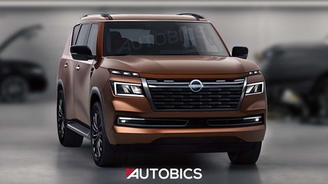 Exclusive rendering of the speculated design for the Next-Gen 2025 Nissan Armada New Nissan, Nissan Armada, Cars Luxury, Nissan Patrol, Sports Cars Luxury, Car Collection, Range Rover, Sports Cars, Outdoors Adventure