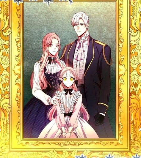 Anime Royal Family Portrait, Royal Anime, Manhwa Family, Manga Princess, Family Picture Drawing, Yearbook Photoshoot, Family Portrait Drawing, Family Potrait, Royal Family Portrait