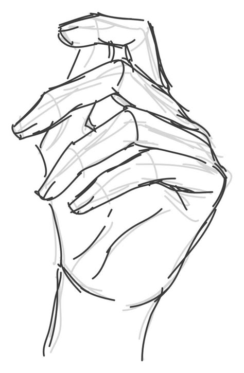 Draw Hands, Drawing Hands, Hand Drawing Reference, Anatomy Drawing, Hand Sketch, Reference Poses, Hand Holding, Hand Drawing, Anatomy Art