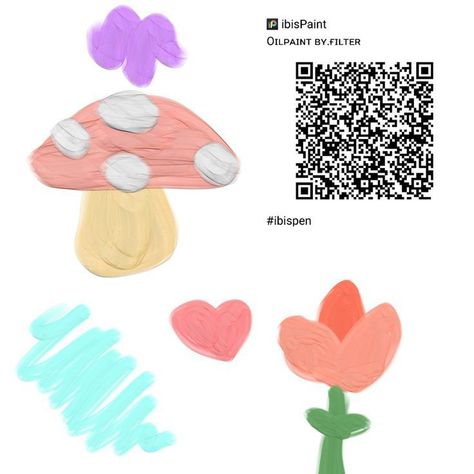 ☁️ not mine ! All credit goes to the owners ^^ 🌷 Ibis Paint Cute Drawing, Ibis Paint X Brushes Qr Code Oil Paint, Oil Paint Brush Ibispaint, Code Brush Ibis Paint, Brush Ibispaint Code, Code Brush, Brush Ibispaint, Ibis Brush, Ibispaint Brush