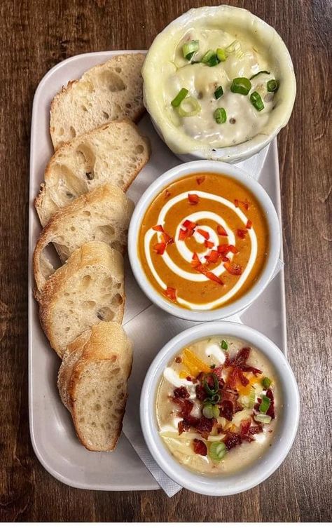 Soup Flight Board, Soup Bridal Shower Ideas, Soup Flight Party, Food Flight Ideas, Soup Flights, Wedding Soup Bar, Soup Bar Party, Soup Bar Wedding, Soup Bar