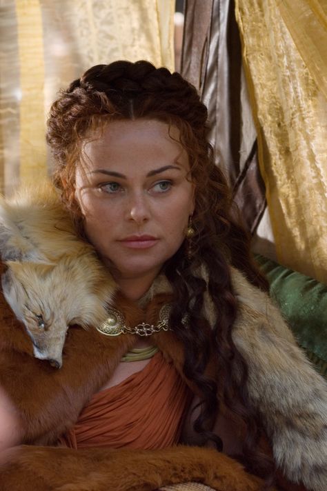 Rome - Atia Hbo Rome, Rome Costume, Rome Hbo, Polly Walker, Rome Tv Series, Roman Hair, Lynn Collins, August 28, Historical Costume