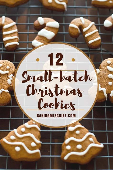 Twelve days of Small-batch Christmas cookies and Christmas movie recommendations. | #Christmas | #ChristmasCookies | #ChristmasMovies | #DessertsForTwo | Small Batch Cookie Recipe, Small Batch Cookies, Small Batch Baking, Movie Recommendations, Hot Chocolate Cookies, Dessert For Two, Batch Cooking, Christmas Movie, Protein Snacks