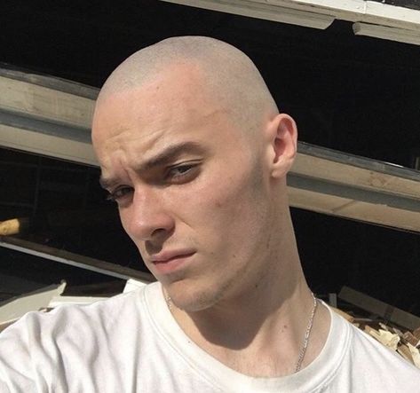 Bald Head Man, Bald Boy, Bald Men Style, Bald Man, Bald Hair, Bald Men, Bald Heads, Shaved Head, Hair Reference