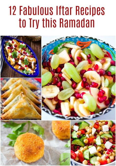 12 Fabulous Iftar Recipes You Must Try this Ramadan | I Knead to Eat Iftar Recipes Pakistani, Ideas For Ramadan, Ramadan Image, Healthy Ramadan Recipes, Recipes Ramadan, Ramadan Recipes Iftar, Ramzan Recipe, Menu Sarapan Sehat, Iftar Party