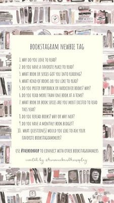 Joyful Wife Life: Bookstagram Newbie Tag | 10 Questions for book lovers First Bookstagram Post, Bookstagram Tags, Booktube Ideas, Bookstagram Ideas Posts, Bookstagram Name Ideas, Bookstagram Challenge, Meet The Bookstagrammer, Bookstagram Photography Ideas, Lover Of Books