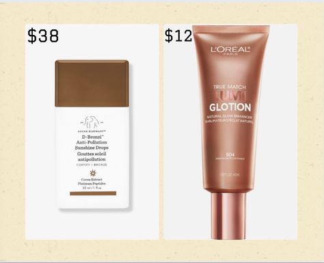 Im sure you all know the craze over the famous Drunk Elephant Drops. For those of you that dont, they are supposed to leave your face with a shiny, yet bronzy look, but for $38 … no thanks. The L’Oreal Trumatch Lumi Glotion is literally the exact same thing, but for only $12!!! Click ‘Visit’ down below to discover more about the product 🥰 Bronzy Drops, Hormonal Breakouts, Combo Skin, Lots Of Makeup, Drunk Elephant, Light Makeup, Natural Glow, Tinted Moisturizer, Loreal Paris