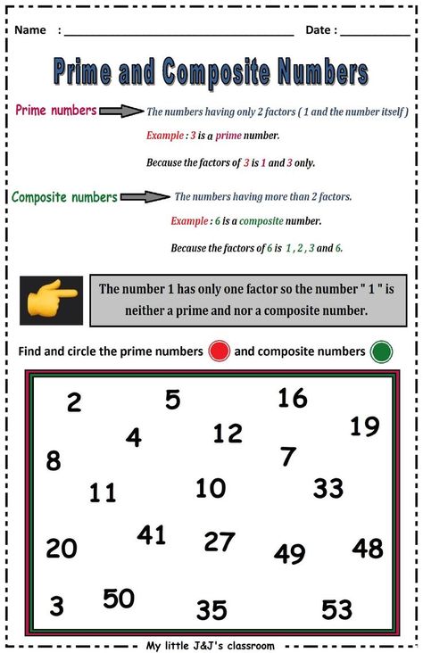 printable worksheet for prime or composite number worksheet-primary class math worksheet Prime Or Composite, Prime Composite, Prime And Composite Numbers, Composite Numbers, Number Worksheet, Prime And Composite, Numbers Worksheet, Prime Numbers, Number Worksheets