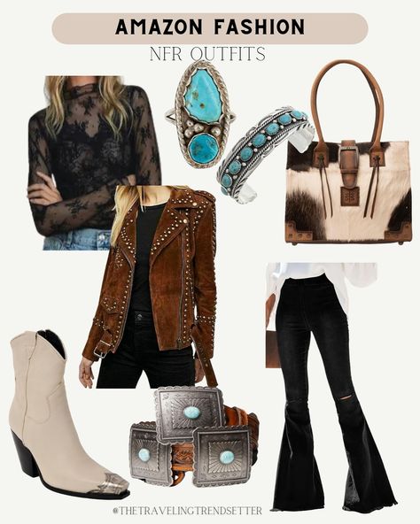 20 NFR OUTFIT IDEAS FROM AMAZON: these could also be worn to Nashville or a country concert, all are trendy classy and cute but won’t break the bank! - The National Finals Rodeo - comment NFR & I’ll dm all the 🔗 so you can snag your favs. + A few would be perfect for the up and coming holidays and parties as well for all my western girlies. Send to a friend and save for outfit inspo 🖤 #nfr #nfrfashion #vegasoutfit #nfrstyle #wrangler #thanksgivingoutfit #girlsnightout #countryconcertout... Outfit Ideas From Amazon, Nfr Outfits, Nfr Style, National Finals Rodeo, Nfr Fashion, Send To A Friend, Vegas Outfit, Country Concert, Country Concerts