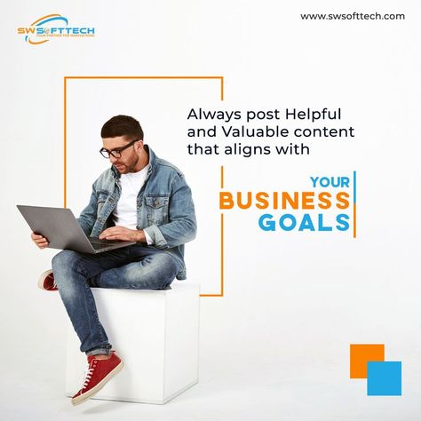 Make Valuable Content - SW SOFTTECH Digital Marketing Strategy Social Media, App Design Layout, Ads Creative Advertising Ideas, Campaign Ideas, Social Media Strategy, Ask Yourself, Media Strategy, Creative Ads, Creative Posters