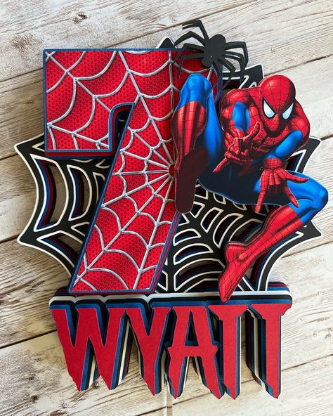 Cake Topper Spiderman, Topper Spiderman, Spiderman Cake Topper, Spiderman Cake, Diy Cake Topper, Quick Workout Routine, Diy Cake, Simple Diy, Quick Workout