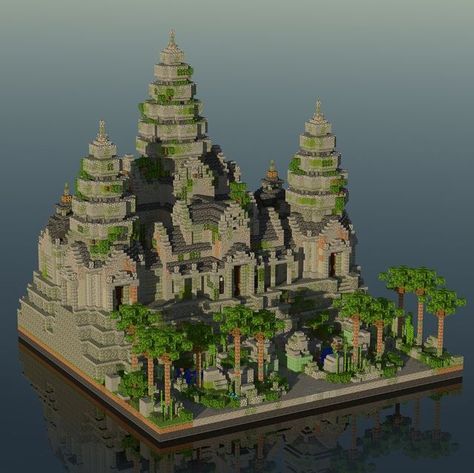 Minecraft Jungle House, Minecraft Temple, Minecraft Tree, Minecraft Building Guide, Jungle Temple, Minecraft City Buildings, Minecraft Pictures, Minecraft Bedroom, Minecraft Castle